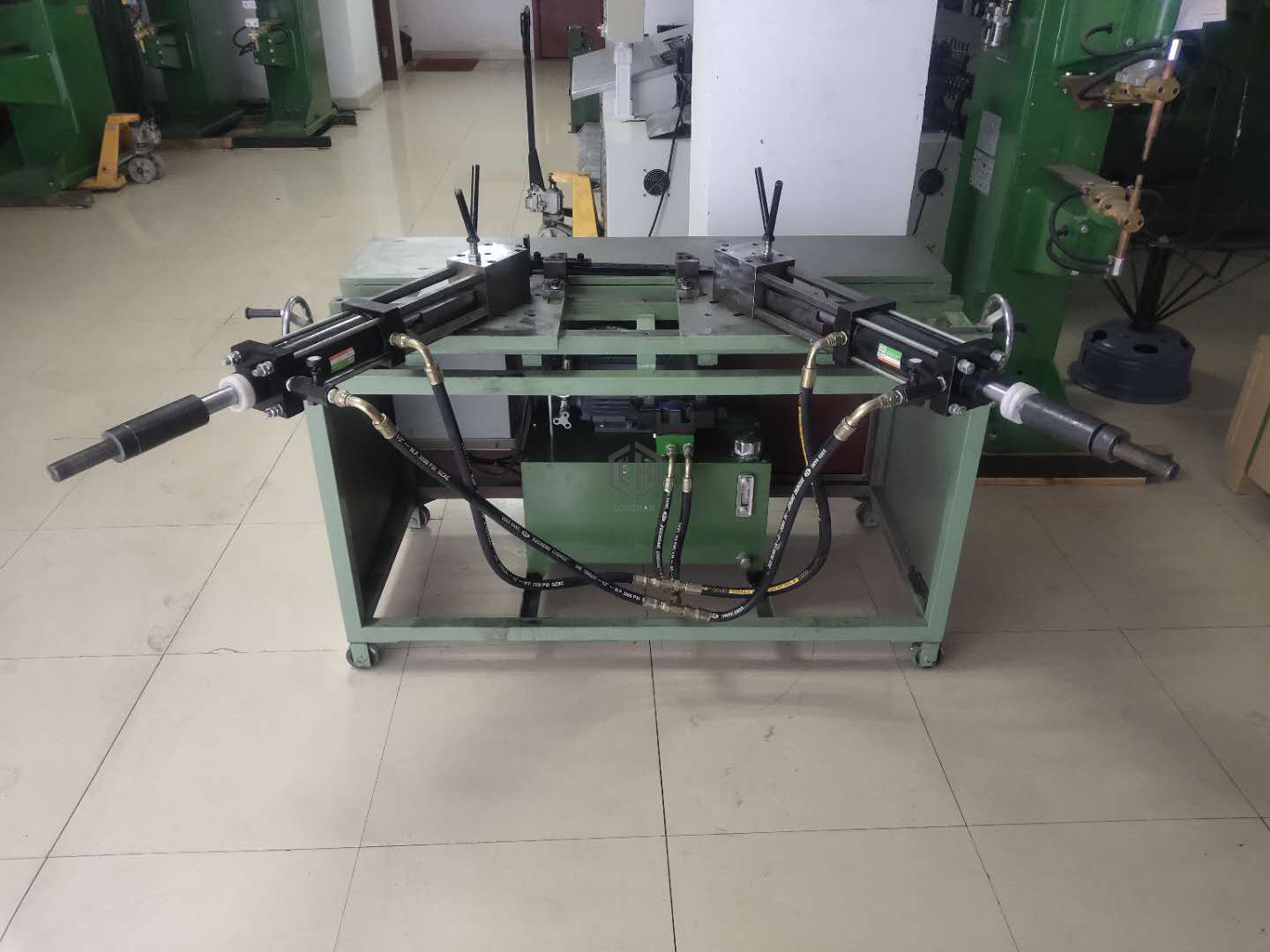 雙缸油壓彎框機